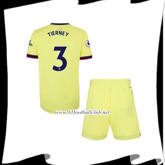 Le Nouveau Maillot FC Arsenal (Kieran Tierney 3) Enfant Exterieur 2021/2022