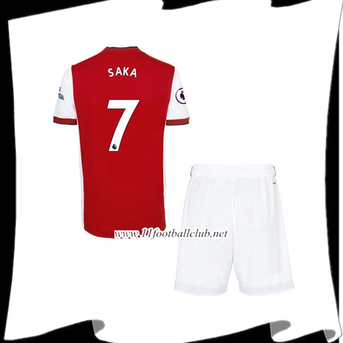 Le Nouveaux Maillot FC Arsenal (Bukayo Saka 7) Enfant Domicile 2021/2022