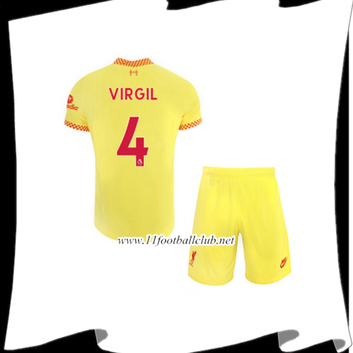 Le Nouveau Maillot FC Liverpool (Virgil 4) Enfant Third 2021/2022