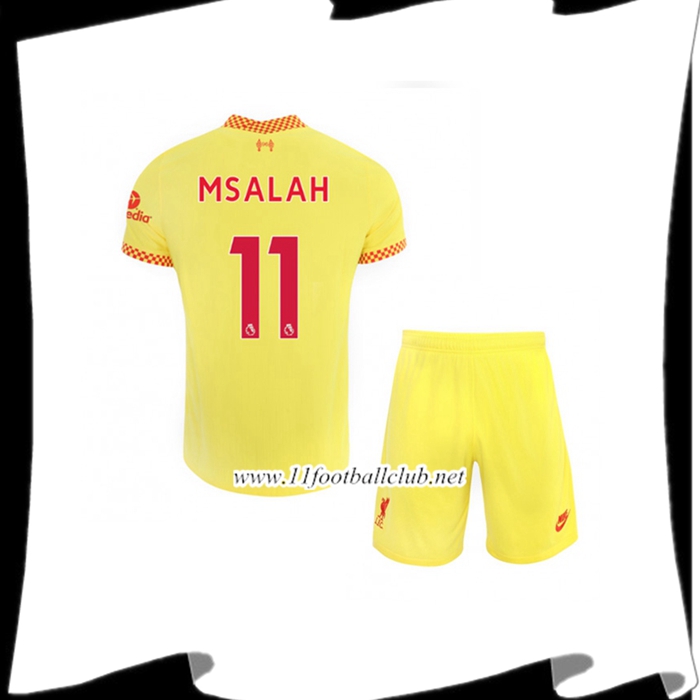 Le Nouveau Maillot FC Liverpool (Mohamed Salah 11) Enfant Third 2021/2022