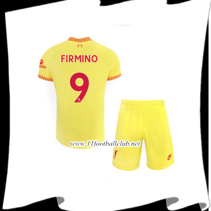 Le Nouveaux Maillot FC Liverpool (Roberto Firmino 9) Enfant Third 2021/2022