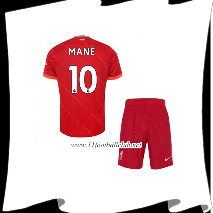 Le Nouveaux Maillot FC Liverpool (Sadio Mane 10) Enfant Domicile 2021/2022