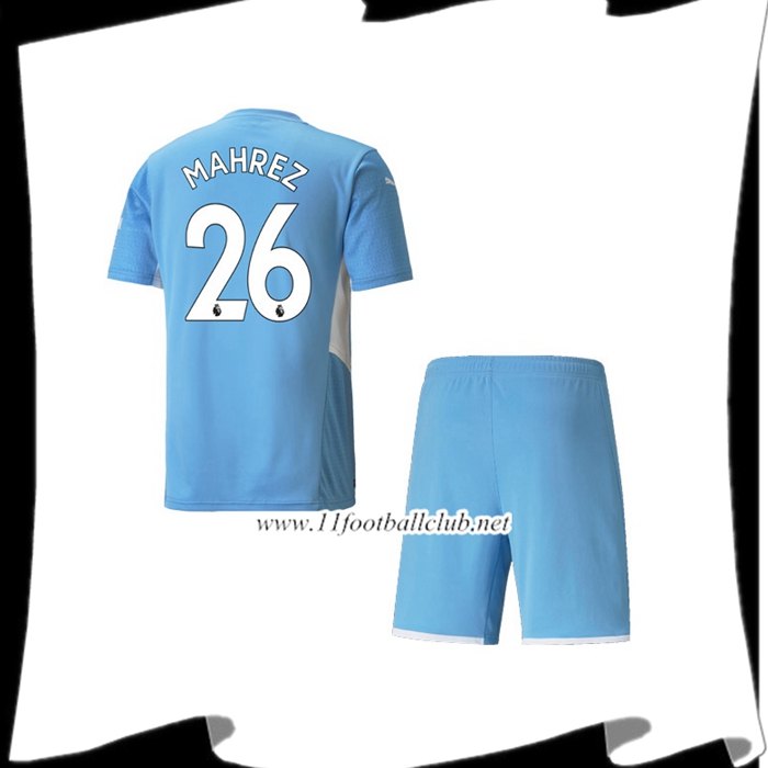 Le Nouveaux Maillot Manchester City (MAHREZ 26) Enfant Domicile 2021/2022