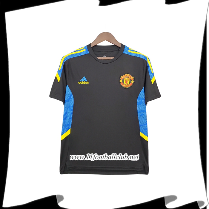Le Nouveau Training T-Shirts Manchester United Noir 2021/2022