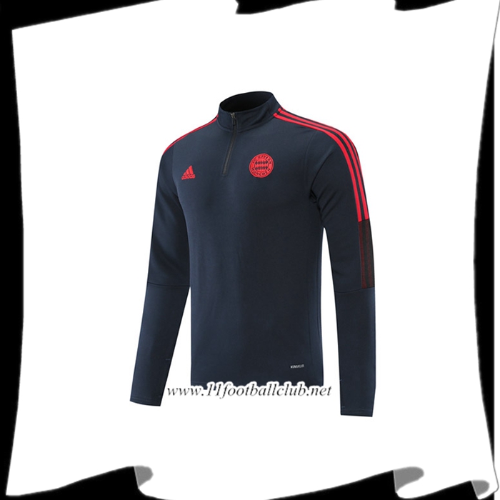 Le Nouveau Sweatshirt Training FC Bayern Munich Rouge/Noir 2021/2022