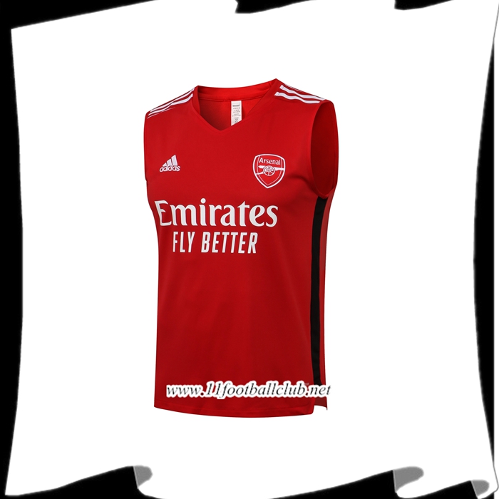 Le Nouveau Training Debardeur FC Arsenal Rouge 2021/2022