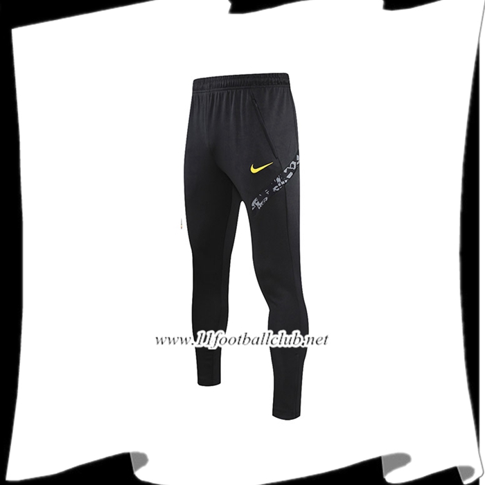 Le Nouveaux Training Pantalon Foot Barcelone Noir/Gris 2021/2022