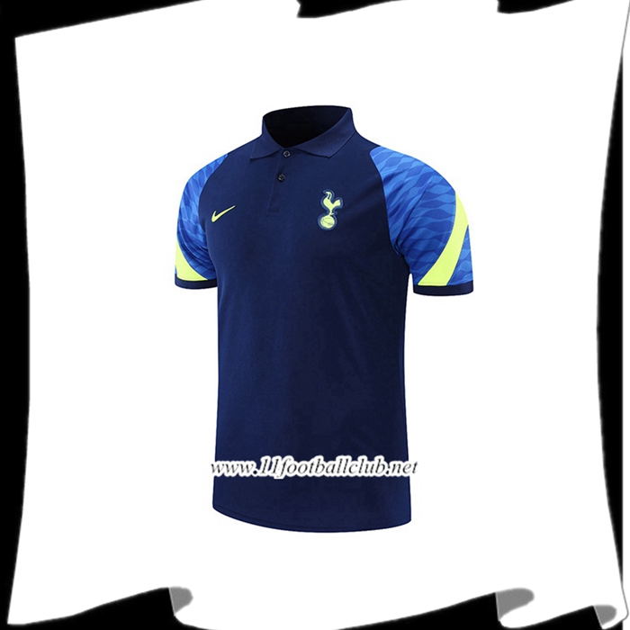 Polo Foot Tottenham Hotspur Bleu Marin/Vert 2021/2022