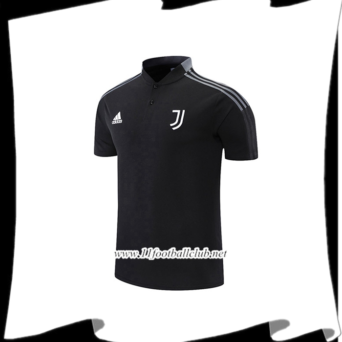 Polo Foot Juventus Noir/Gris 2021/2022