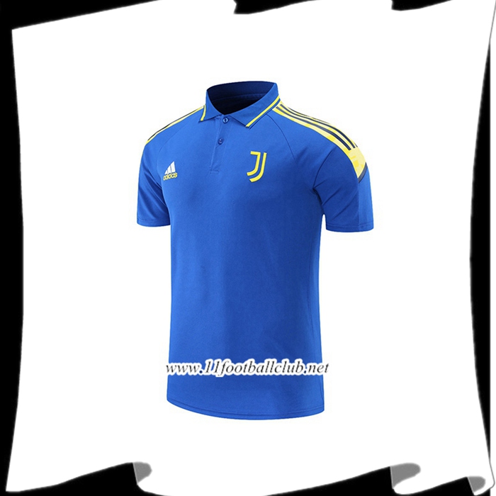 Polo Foot Juventus Bleu/Jaune 2021/2022