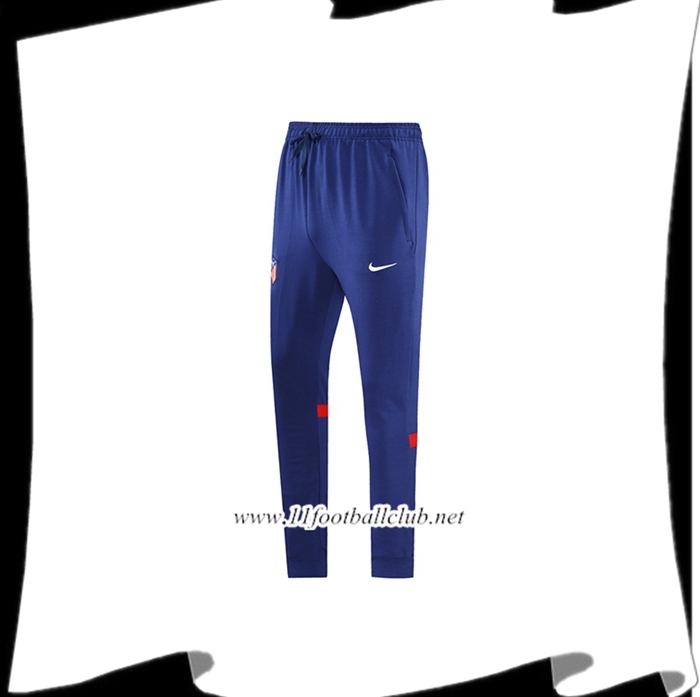 Training Pantalon Foot Atletico Madrid Bleu Marin/Rouge 2021/2022