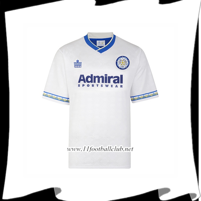 Maillot de Foot Leeds United Retro Domicile 1992/1993 -2