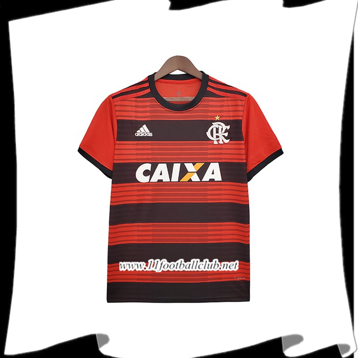 Maillot de Foot Flamengo Retro Domicile 2018/2019 -1