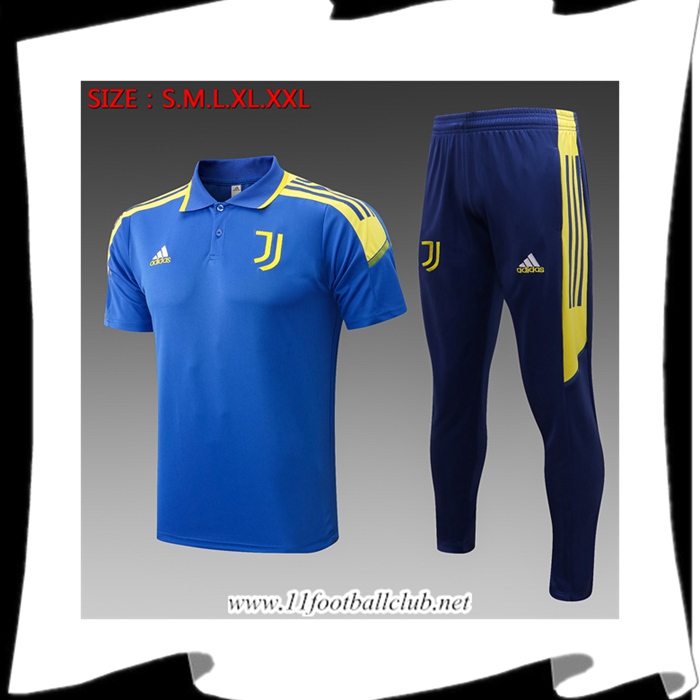 Le Nouveau Ensemble Polo Juventus + Pantalon Bleu 2022/2023