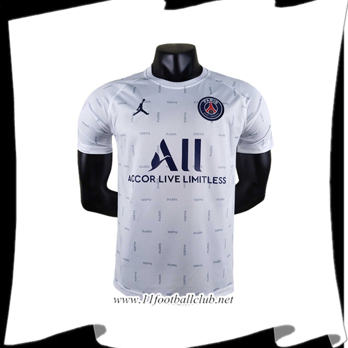 Le Nouveau Training T-Shirts Jordan PSG Blanc 2022/2023