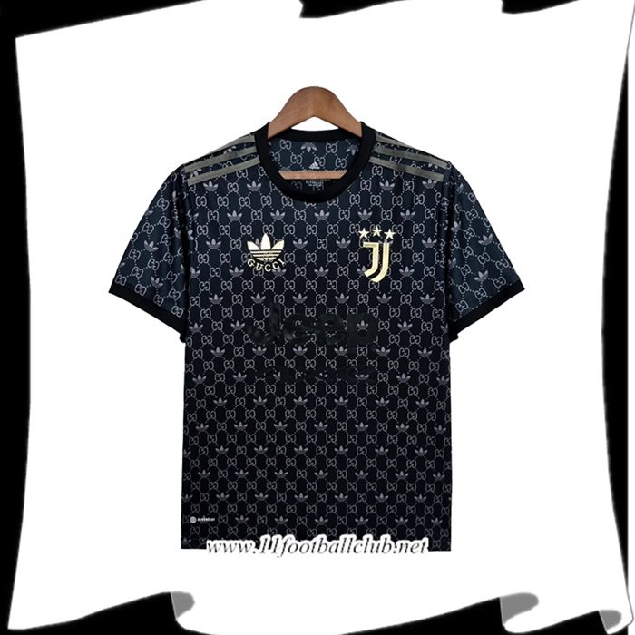 Le Nouveaux Training T-Shirts Juventus GUCC Noir 2022/2023