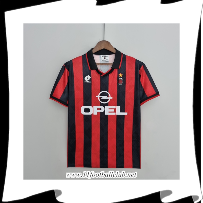 Le Nouveau Maillot Milan AC Retro Domicile 1995/1996