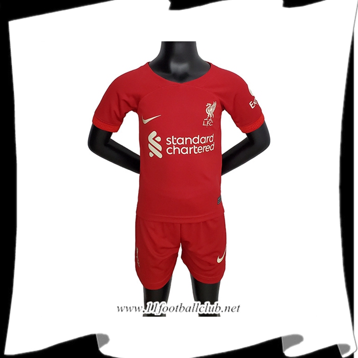 Le Nouveau Maillot FC Liverpool Enfant Domicile 2022/2023