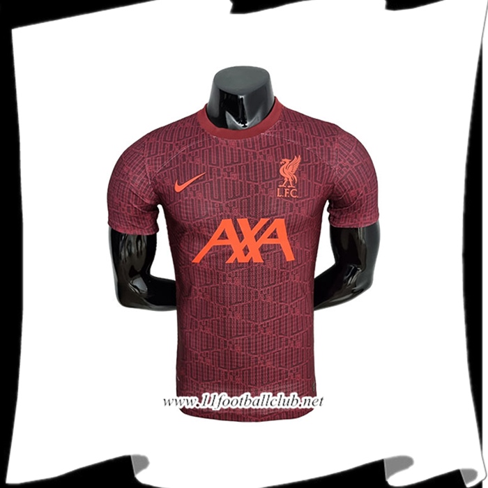 Le Nouveaux Training T-Shirts FC Liverpool Player Version Brun 2022/2023