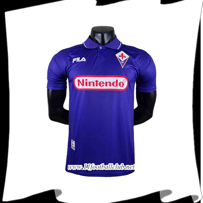 Le Nouveau Maillot de Foot ACF Fiorentina Retro Domicile 1998/1999