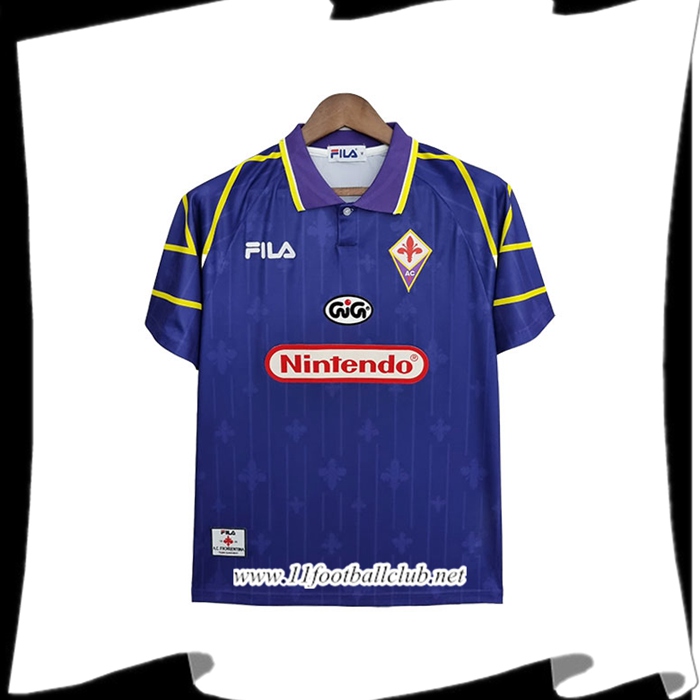 Le Nouveau Maillot de Foot ACF Fiorentina Retro Domicile 1997/1998
