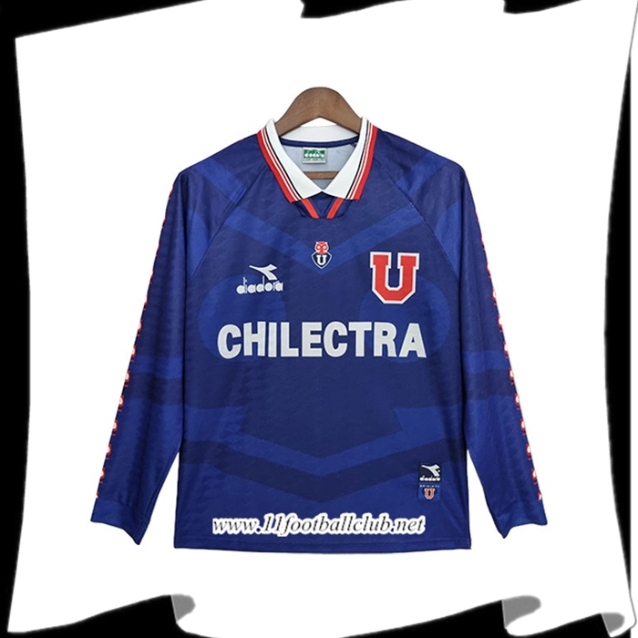 Le Nouveau Maillot de Foot Universidad De Chile Retro Domicile Manches Longues 1996