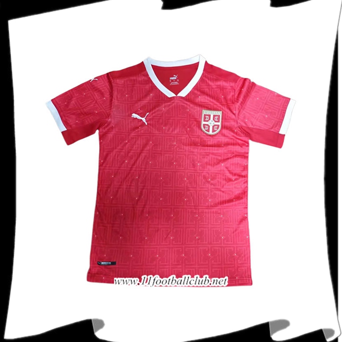 Maillot Domicile Serbie-et-Monténégro 2006/07 - Lotto Bleu - Taille XL - Fabriqué Hongrie