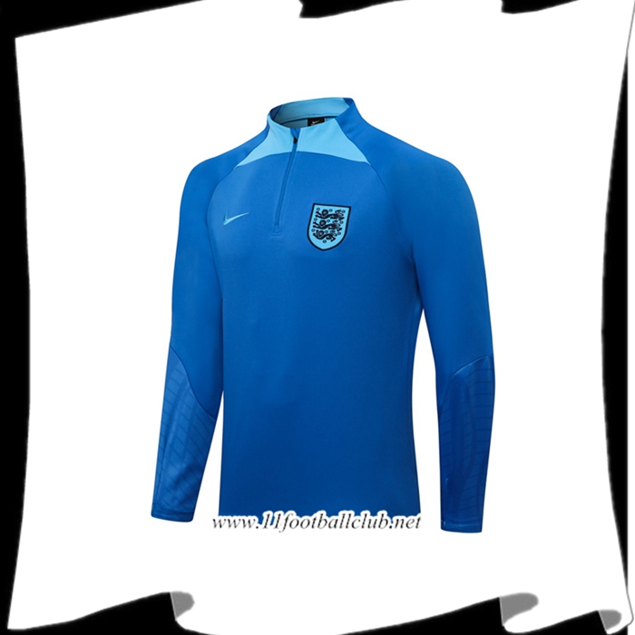 Le Nouveau Sweatshirt Training Angleterre Bleu 2022/2023