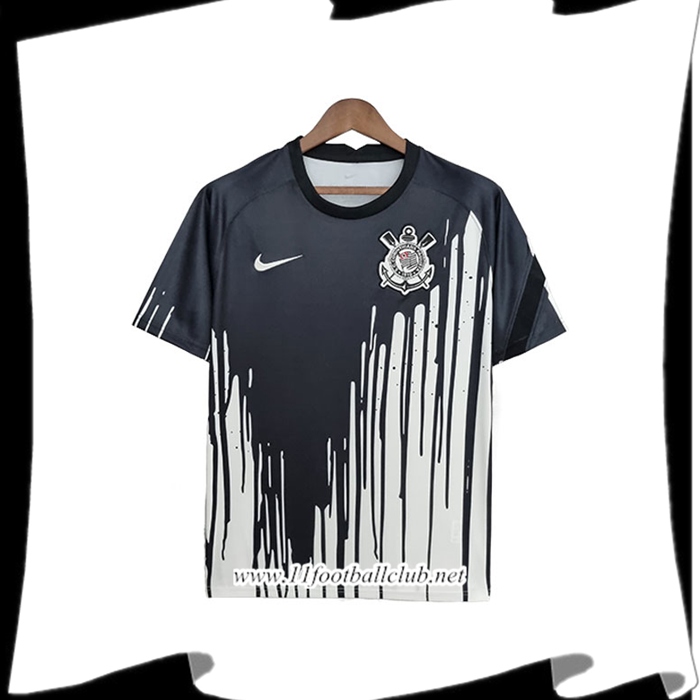 Le Nouveau Maillot de Foot Corinthians Noir/Blanc 2022/2023