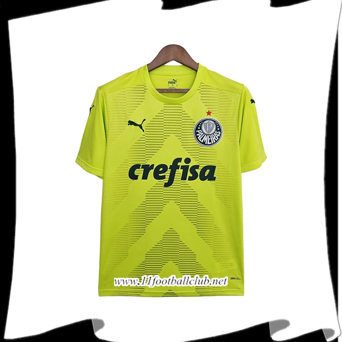 Le Nouveau Maillot de Foot Palmeiras Gardien de But Jaune 2022/2023