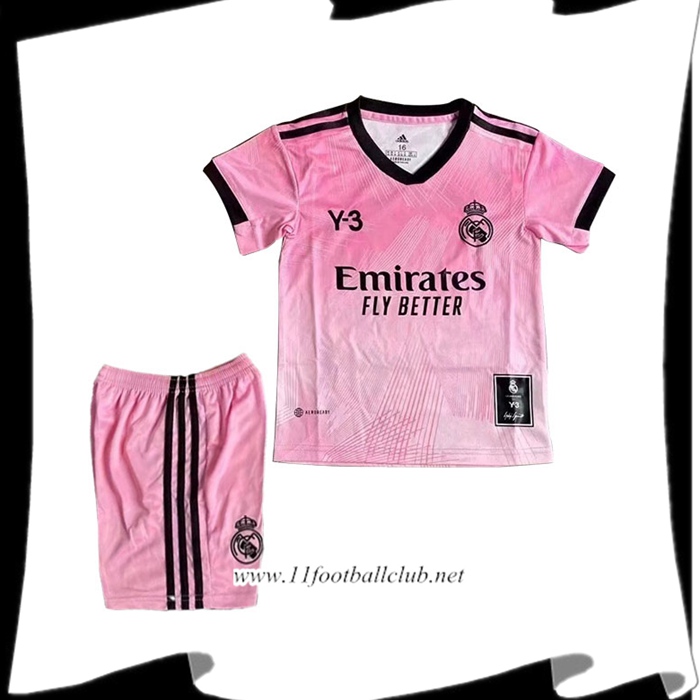 Le Nouveau Maillot de Foot Real Madrid Enfant Y3 Rose 2022/2023