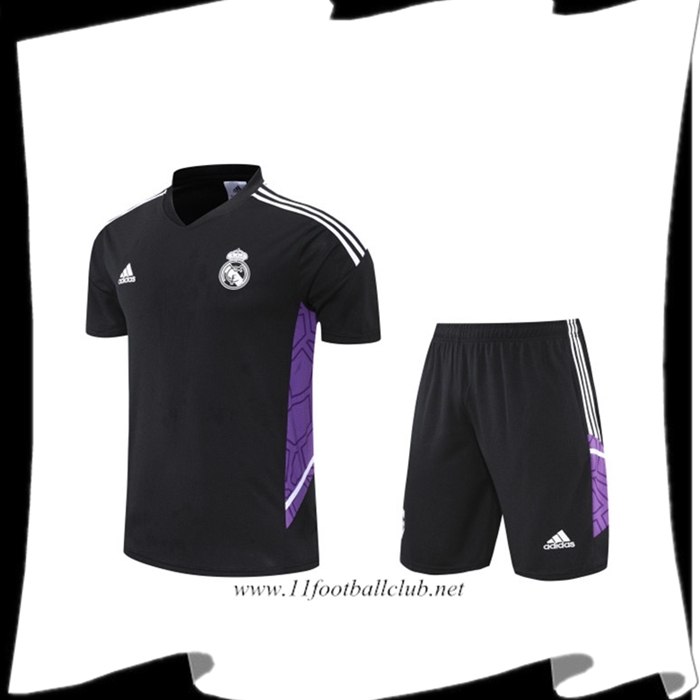 Le Nouveaux Ensemble Training T-Shirts Real Madrid + Shorts Blanc 2022/2023