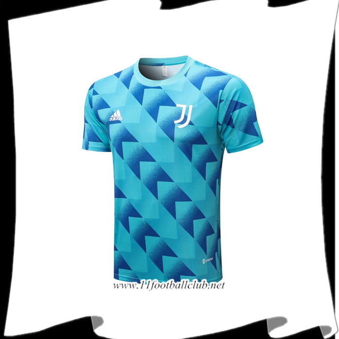 Le Nouveau Training T-Shirts Juventus Bleu 2022/2023