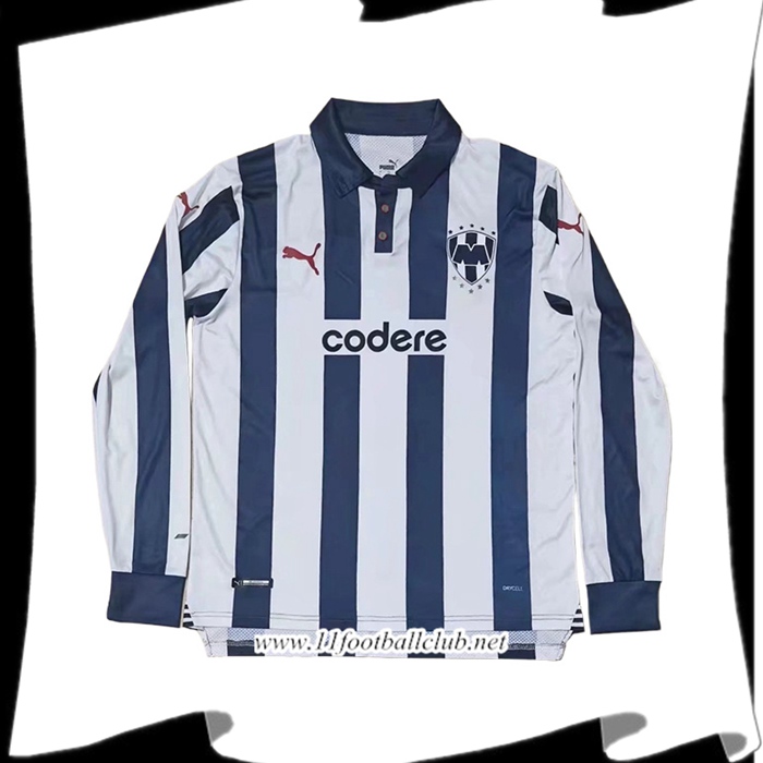 Le Nouveau Maillot de Foot CF Monterrey Domicile Manches Longues 2022/2023