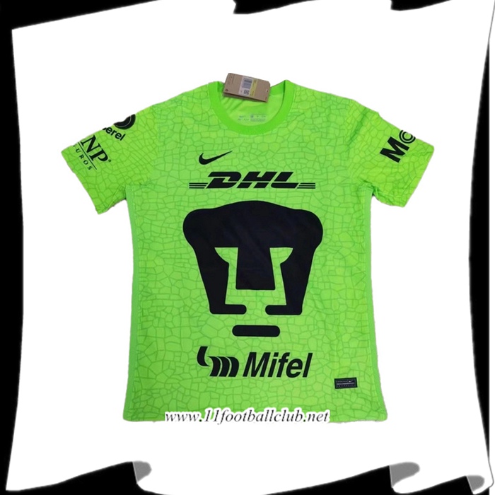 Le Nouveau Maillot de Foot Pumas UNAM Gardien de But Vert 2022/2023