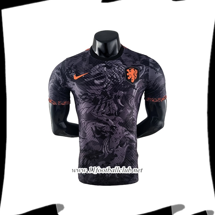 Le Nouveau Training T-Shirts Pays-Bas Noir 2022/2023