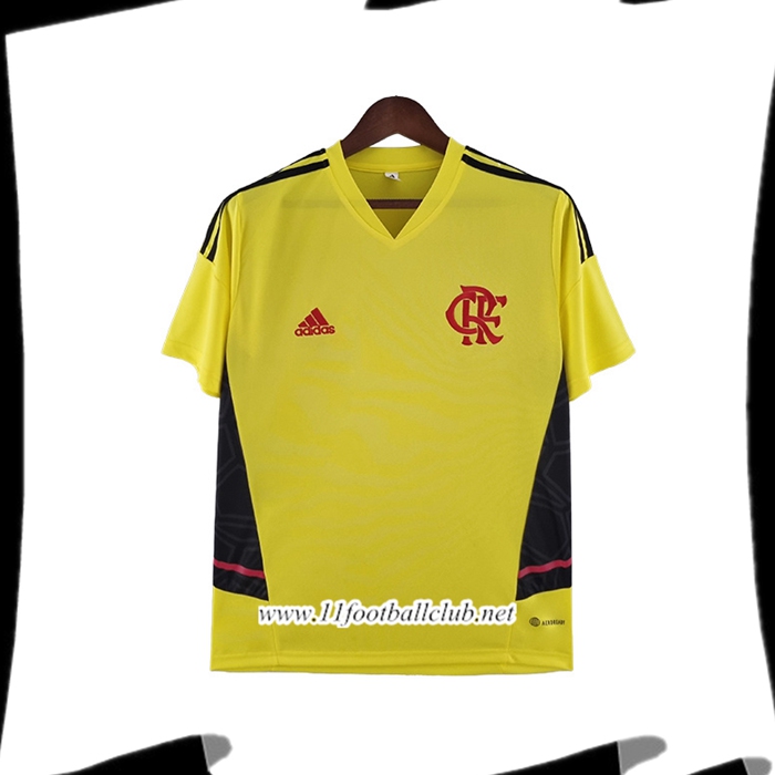 Le Nouveaux Training T-Shirts Flamengo Jaune 2022/2023