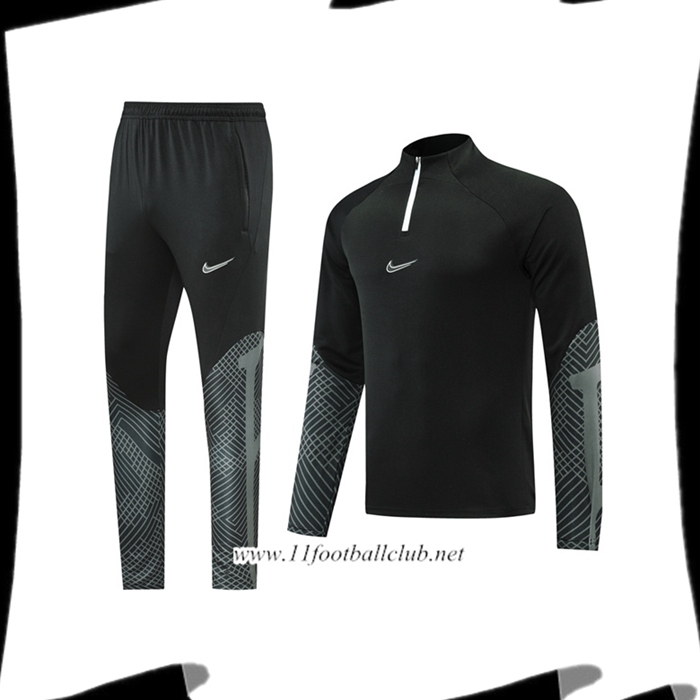 Le Nouveau Ensemble Survetement de Foot Nike Noir 2022/2023