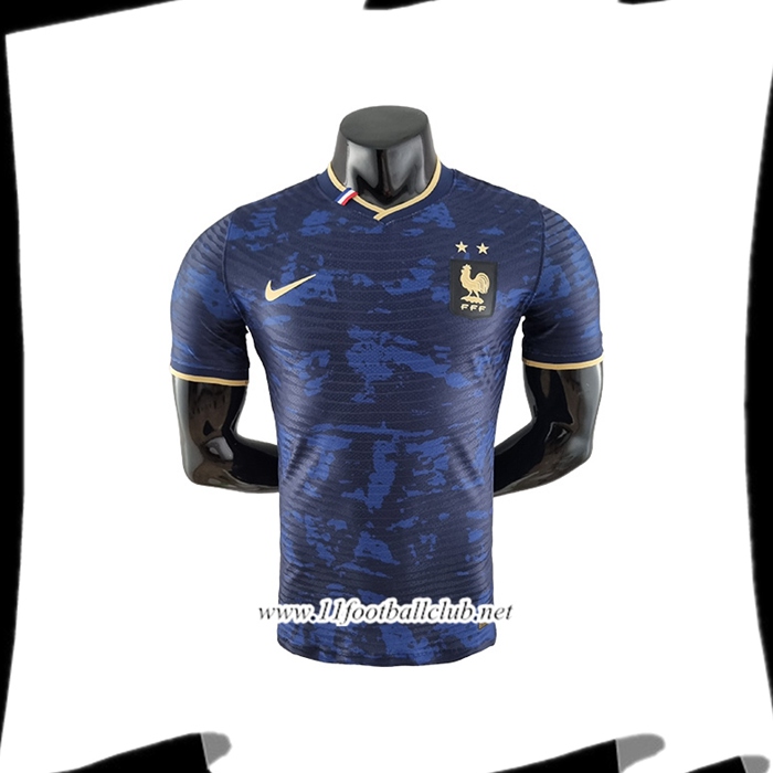 Le Nouveaux Maillot de Foot France Special Edition Bleu Marin Coupe Du Monde 2022