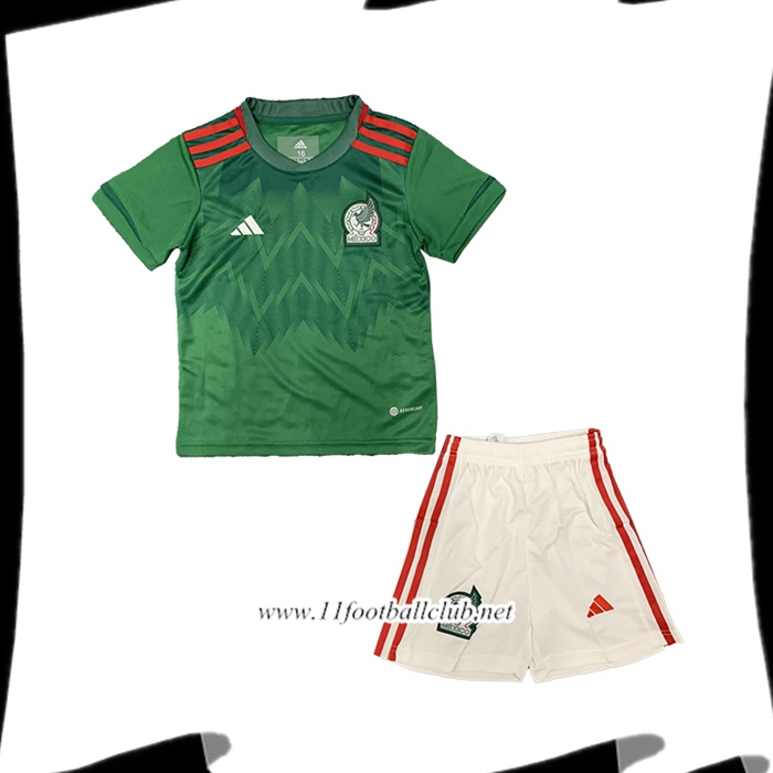 Le Nouveaux Maillot de Foot Mexique Enfant Domicile 2022/2023