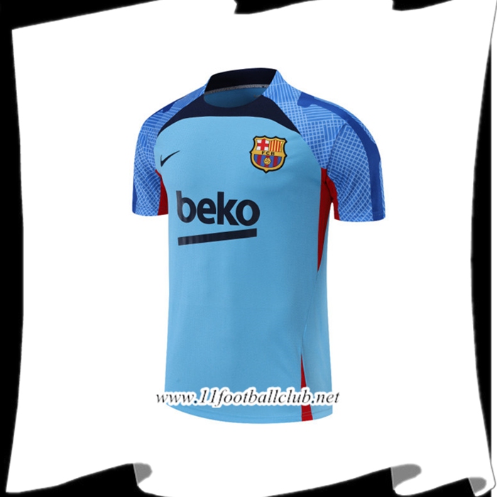 Training T-Shirts FC Barcelone Bleu 2022/2023