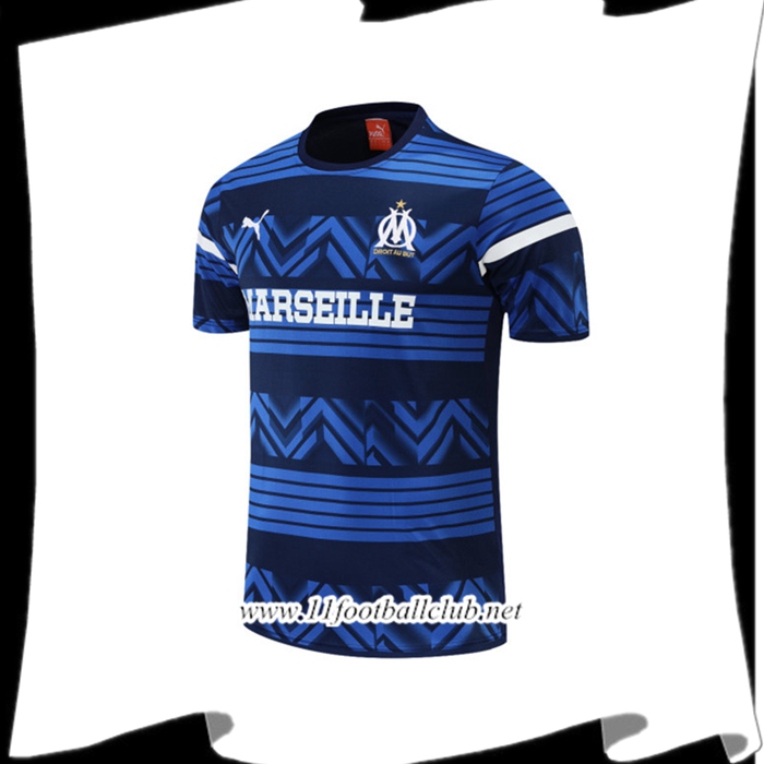 Training T-Shirts Marseille OM Bleu Marin 2022/2023