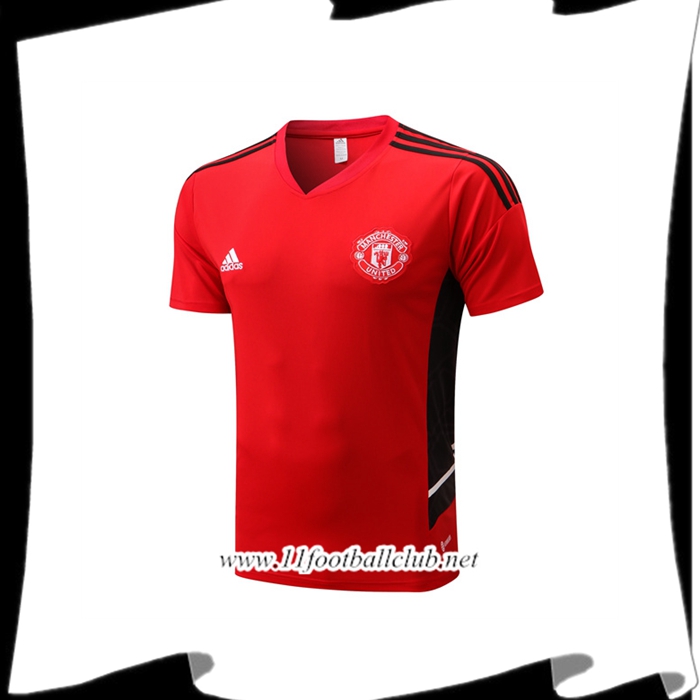 Training T-Shirts Manchester United Rouge 2022/2023