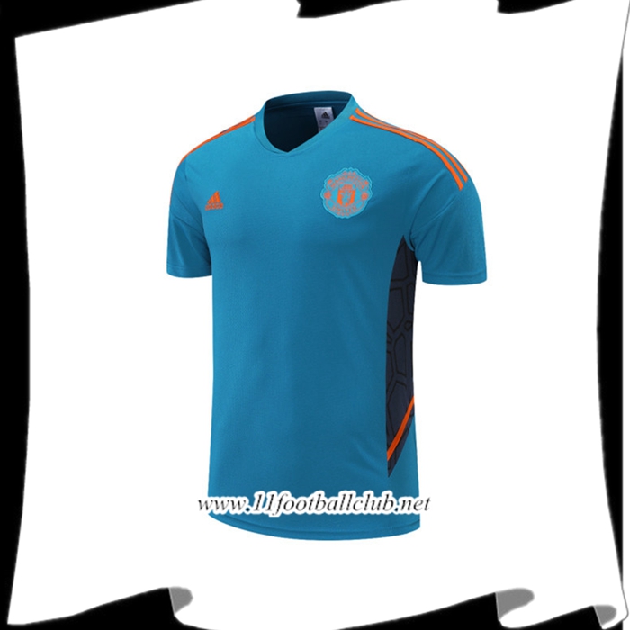 Training T-Shirts Manchester United Bleu 2022/2023