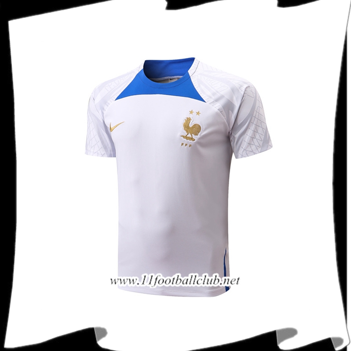 Training T-Shirts France Blanc 2022/2023