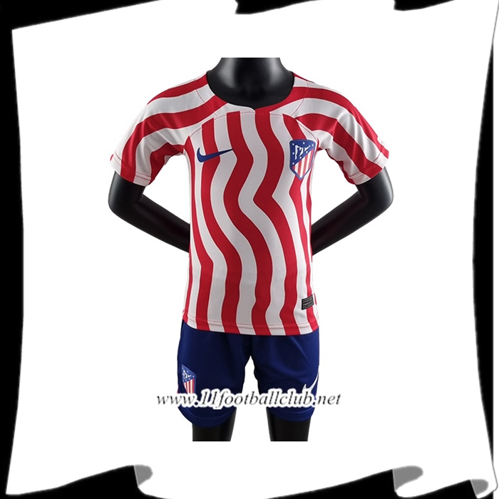 Maillot de Foot Atletico Madrid Enfant Domicile 2022/2023