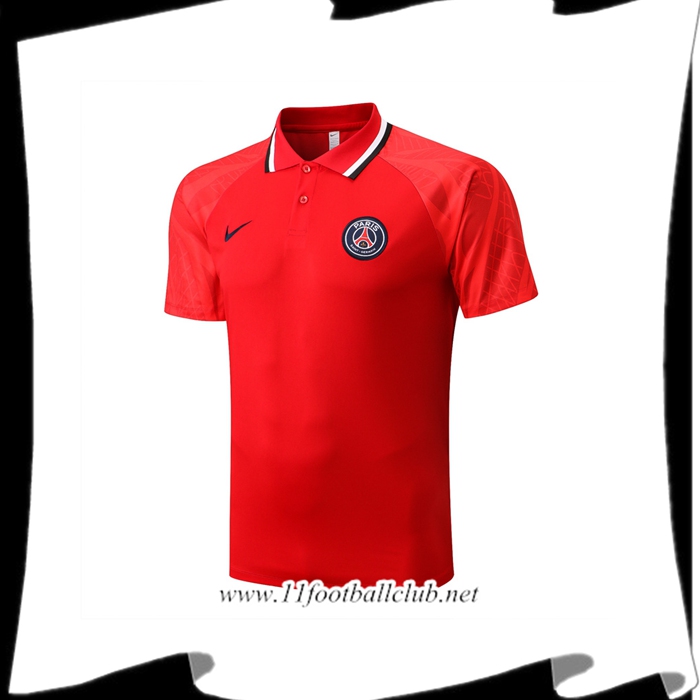 Polo Foot PSG Rouge 2022/2023