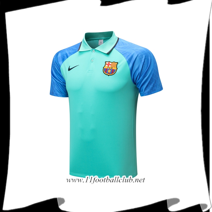 Polo Foot FC Barcelone Vert 2022/2023