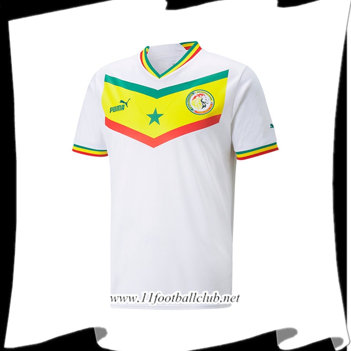 Nouveau Maillot Equipe Foot Sénégal Domicile 2022/2023
