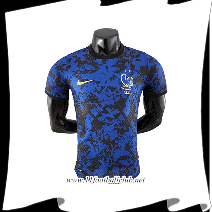 Maillot de Foot France Special Edition Bleu Coupe du monde 2022